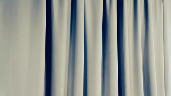 Photo of silver gold l;uxury curtain