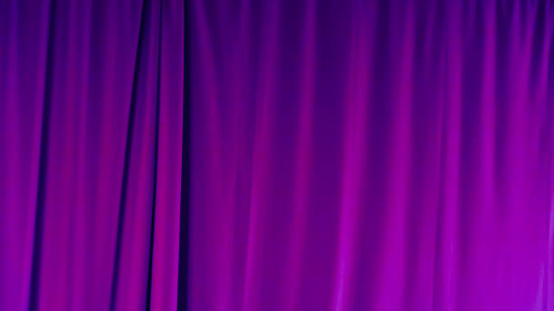 istock Curtain Purple Show 1691762944