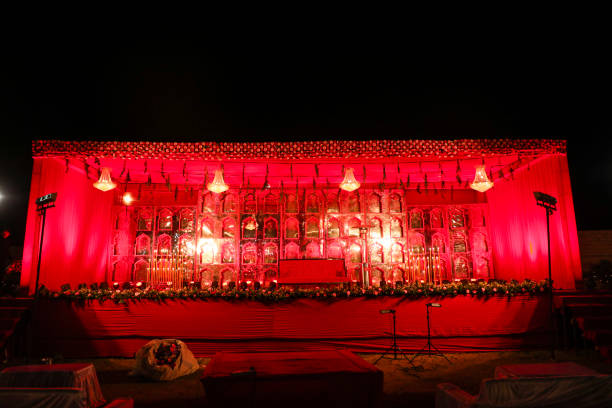 istock The Beautiful Decorations cultural program, Wedding Decorations, new year, DJ night 1691784374