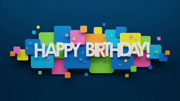 istock HAPPY BIRTHDAY! 3D render of colorful typography banner 1691827656