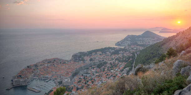 istock Beautiful sunset in Dubrovnik, Croatia 1691863978