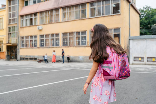 istock Little Girl Going To School 1691888825