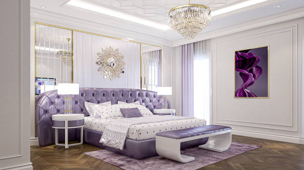 istock luxury bedroom Spacious and Bright Modern Contemporary Classic Bedroom Interior Design 1691923110