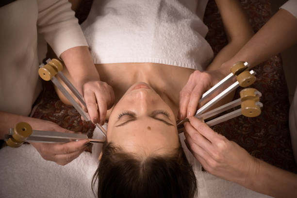 Tuning fork in sound therapy