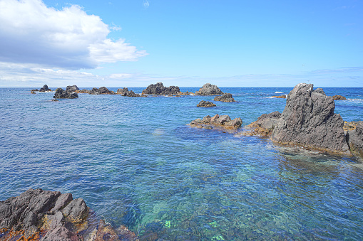 Senboushimisaki coast in Rishiri