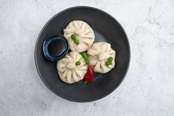 istock Traditional asian food manti 1691977336