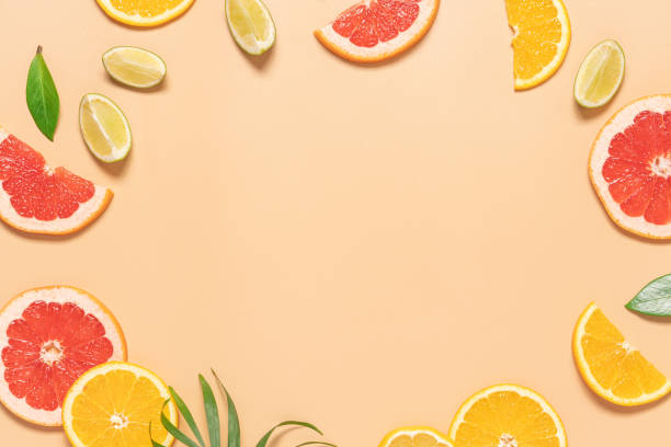istock Vitamin food frame colorful background 1692001032