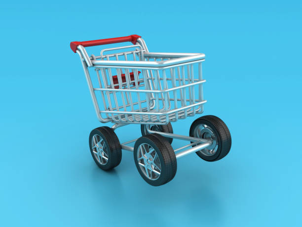 istock Shopping Cart with Wheels 1692066801