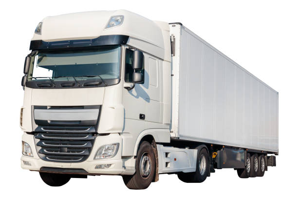 istock New large white cargo truck 1692080748