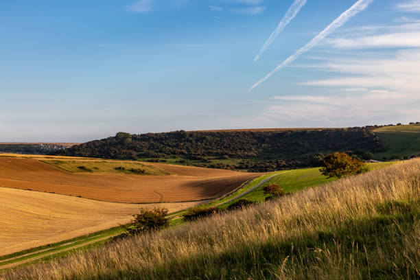 istock Looking out over South Downs farmland on a sunny September evening 1692086688