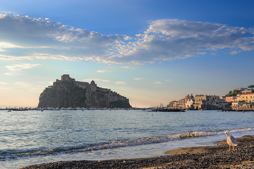 Iconic view of the island of Ischia.