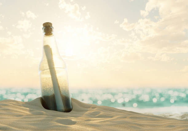 istock Message In A Bottle On The Beach 1692183014