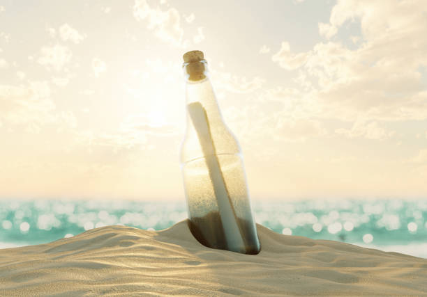 istock Message In A Bottle On The Beach 1692183035
