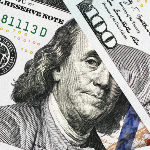 istock Close up US Dollar bill background. Money concept. 1692183721