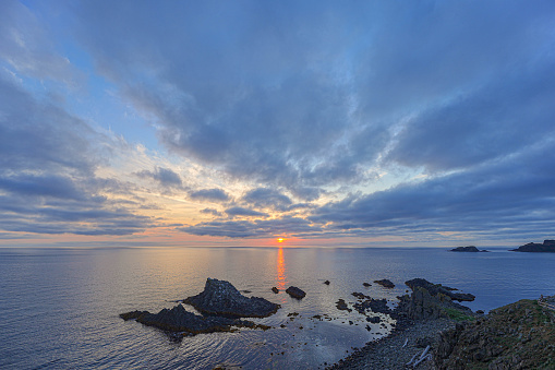 Sunsetting along the shores of Jack Point and Biggs Park, located in Nanaimo, B.C.