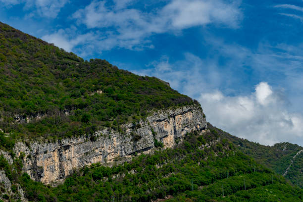 istock Rock strata above Lake Como, Lombardy, Italy 1692193163