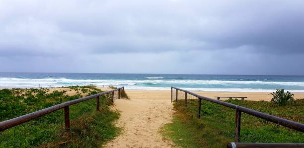 istock Beautiful sandy beach in Gold Coast 1692195761