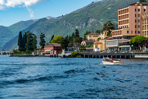 Tremezzo on Lake Como, Italy.