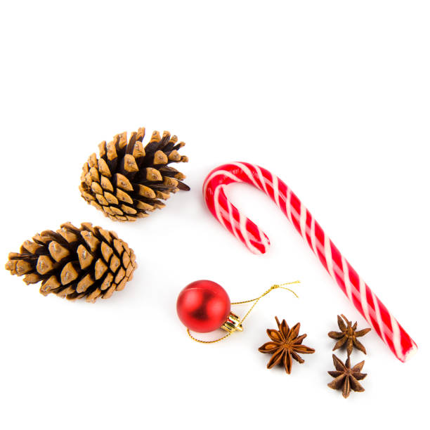 istock Christmas decoration isolated on a white background. Free space for text. 1692211831