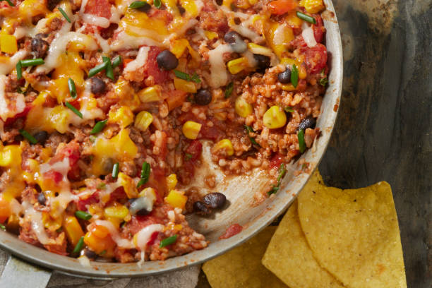 istock Mexican  Beef and Rice Skillet 1692267157