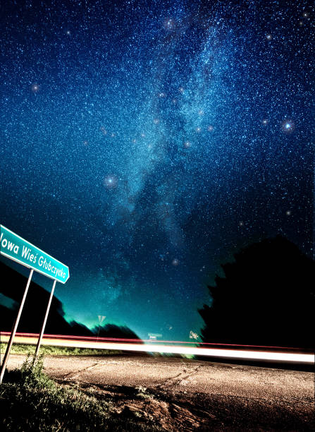 istock Milky Way above the road 1692318453