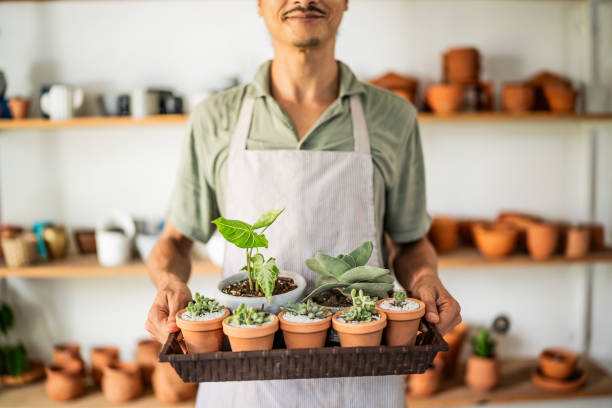 istock Mid adult man at the pottery store 1692388918