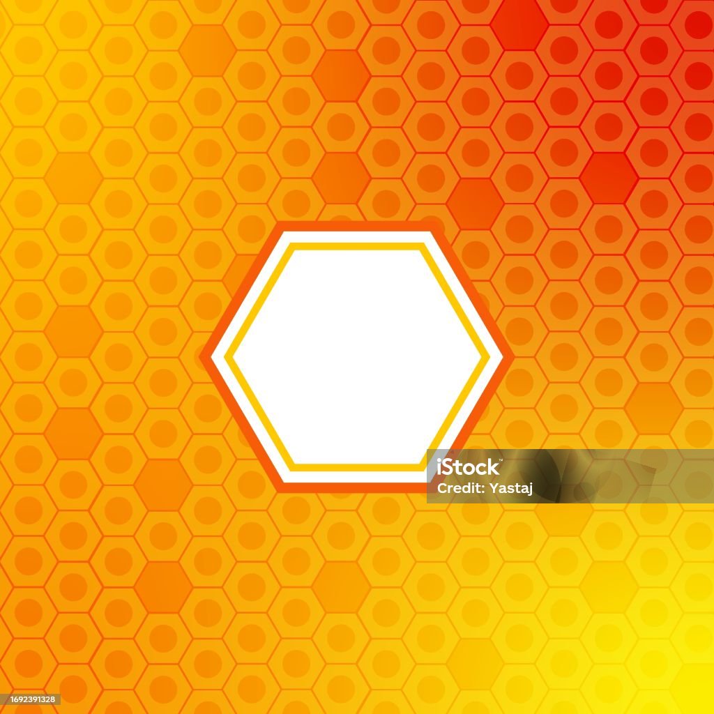 Pattern Hive Orange Yellow Orange Beehive Background Honeycomb Bees Hive Cells Pattern Bee ...
