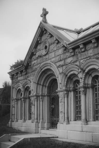 istock Mausoleum in a cemetery 1692418562