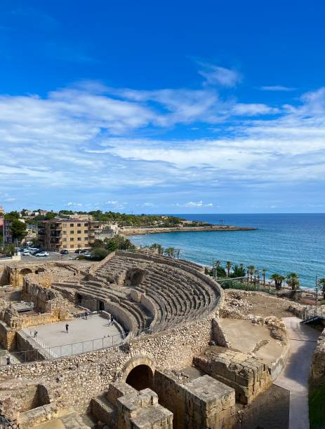 Tourism, Tarragona, Spain.