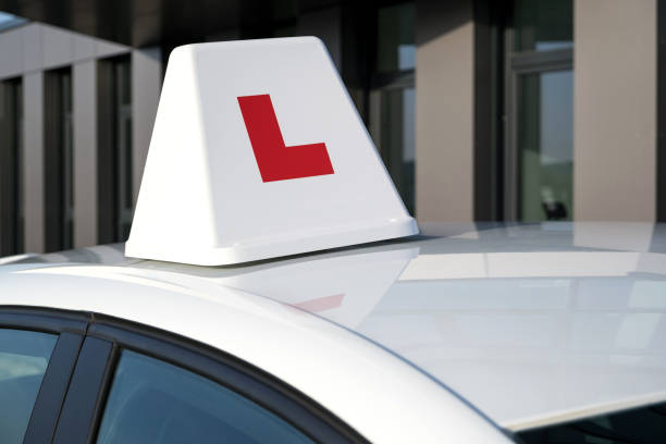 istock British driving school car roof sign 1692444163