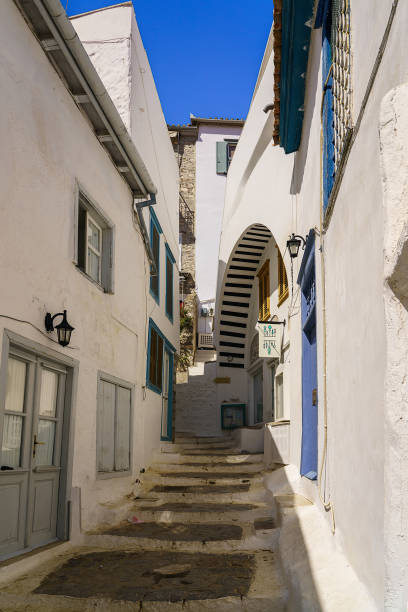 istock Typical greek island street 1692488608