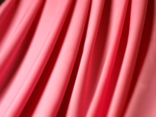 istock pink  color satin with natural fold 1692499186