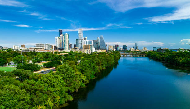 istock Town Lake with Austin Texas Skyline 1692527462