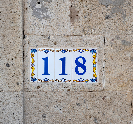 House number 118