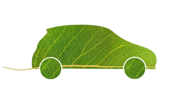 Green Energy Efficient Car stock photo