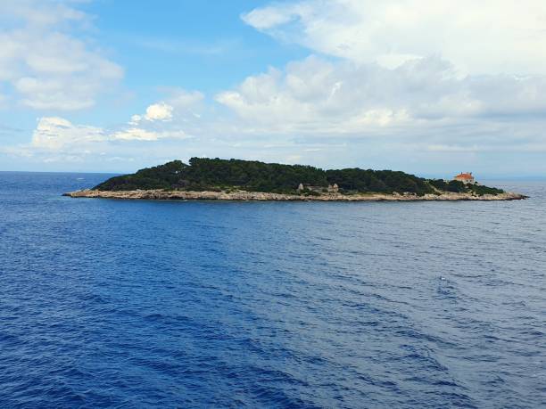 istock Green island in Croatia 1692613744