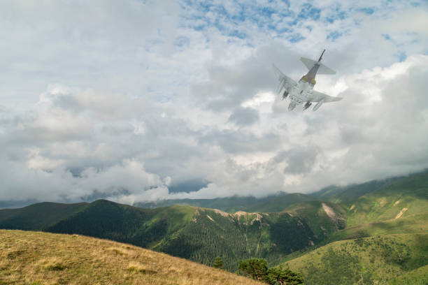 istock Jet aircrafts flying over the clouds. 1692613865