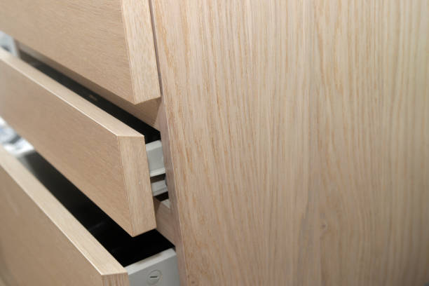 istock open drawer detail in wood tone 1692614602