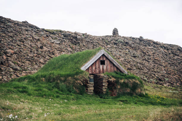 istock A cute house in nature in Iceland. 1692640723