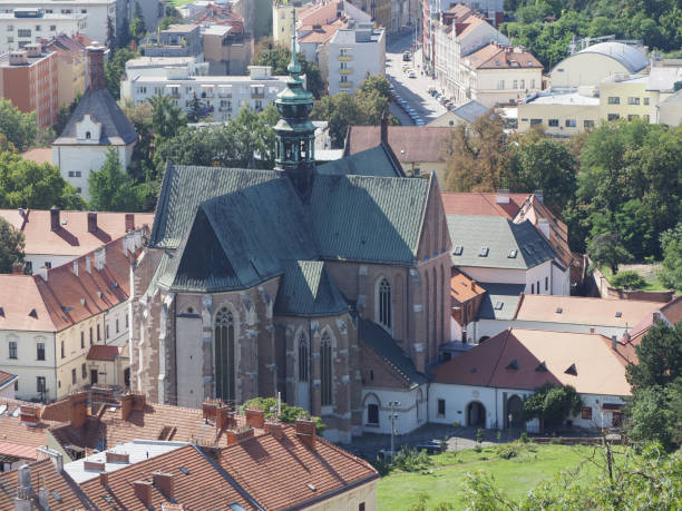istock Aerial view of Brno 1692662227