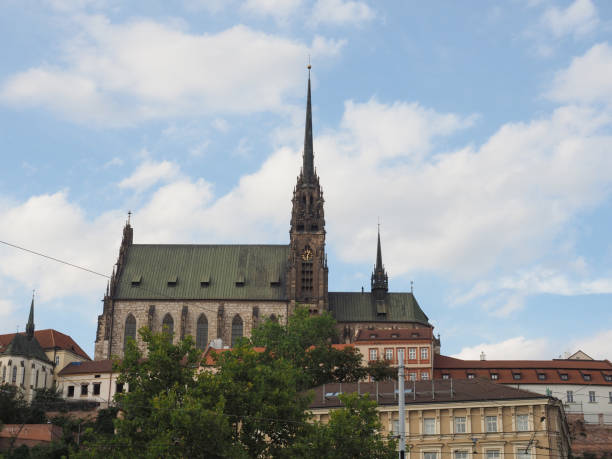 istock Cathedral of St Peter and Paul in Brno 1692663328