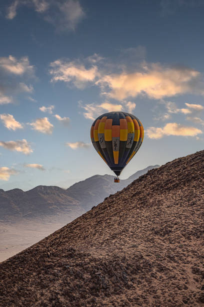 istock Hot Air Balloon Flying in Namibia, Africa 1692720773