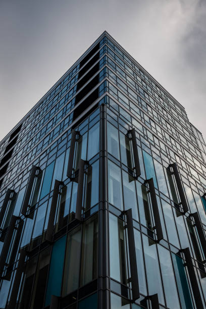 istock Reflections in city centre office building 1692755056