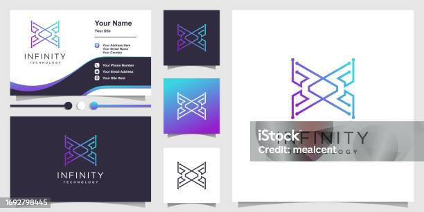 Infinity Need Design Infinity Design Vector With Modern Creative Style Stock Illustration ...