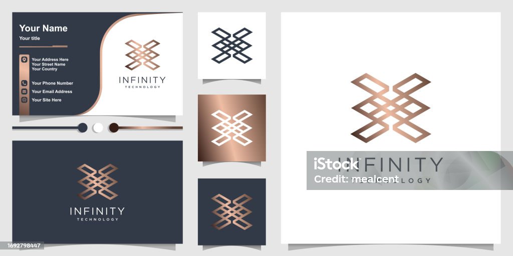 Infinity Style Designs Infinity Design Vector With Modern Creative Style Stock Illustration ...