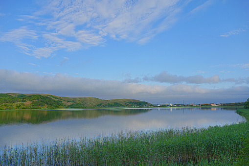 Kushu lake in Rebun island