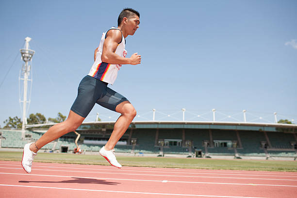 biegacz na drodze - hurdle competition hurdling vitality zdjęcia i obrazy z banku zdjęć