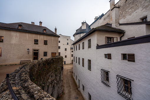 The old town of Fribourg in the canton of the same name in Switzerland