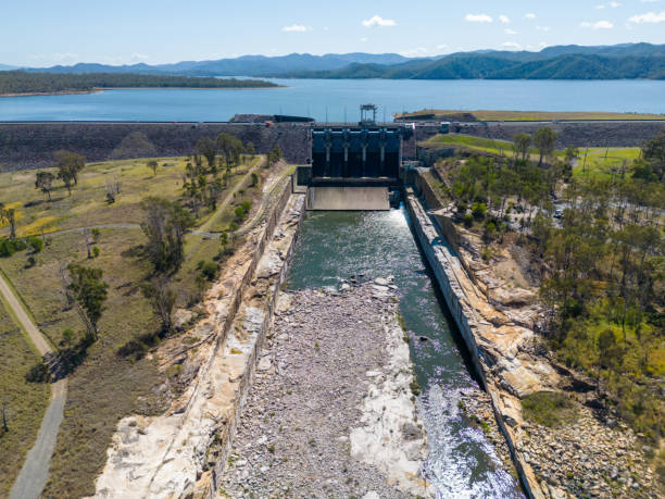 istock Spillway at Wivenhoe Dam, Queensland, Australia 1693019556