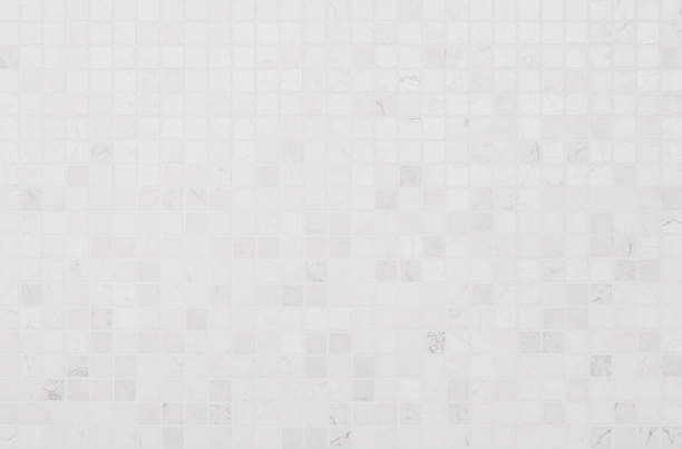 istock White tile wall chequered background bathroom floor texture. Ceramic wall and floor tiles mosaic background in bathroom and kitchen clean. Design pattern geometric with grid wallpaper decoration 1693029334